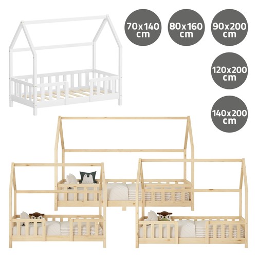 Lit enfant bois - lit, en